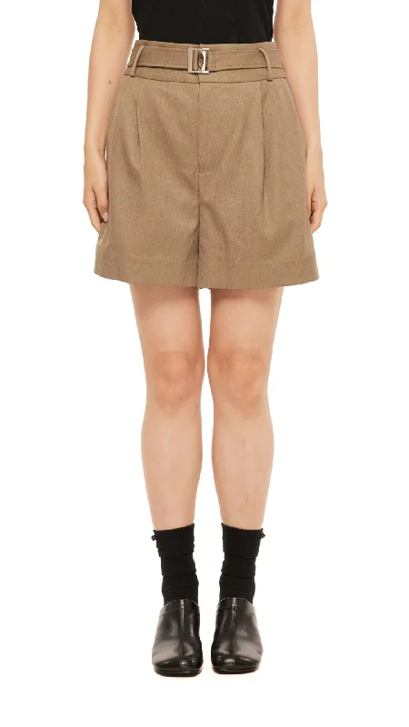 Short Pant With Belt