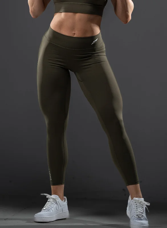 ASCEND LEGGINGS- OLIVE