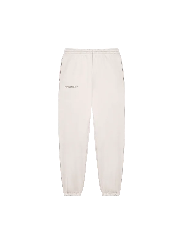 Womens In Conversion Cotton Track Pants—cotton white