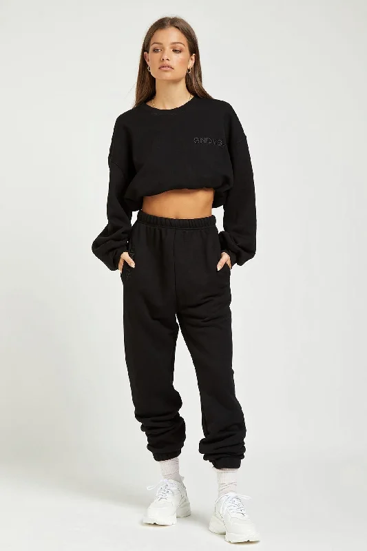 Sundays The Label WOMENS FLIX SWEATPANT - BLACK