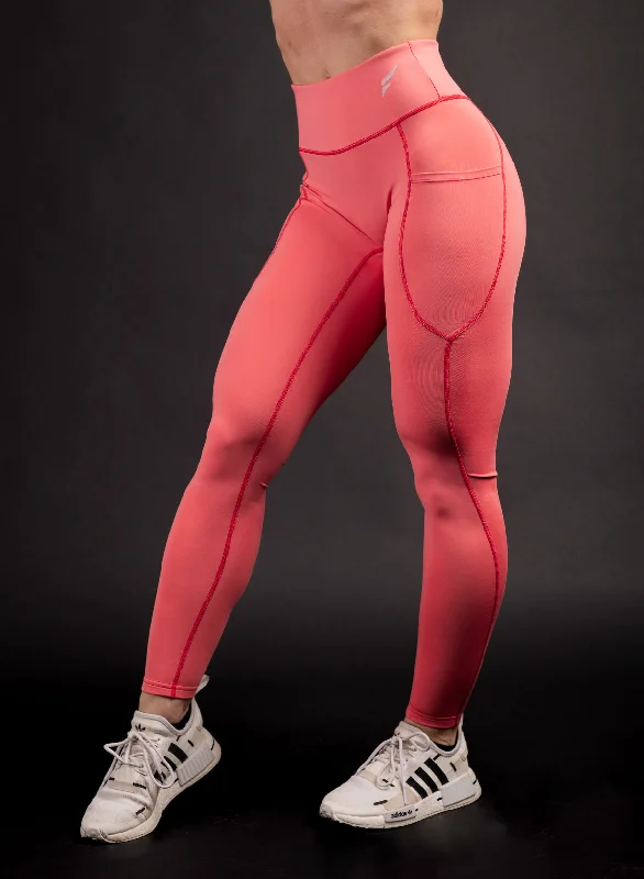 VIVID LEGGING - SALMON