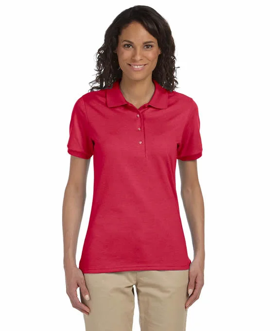 437W - Jerzees Ladies SpotShield™ Jersey Polo Shirt | True Red