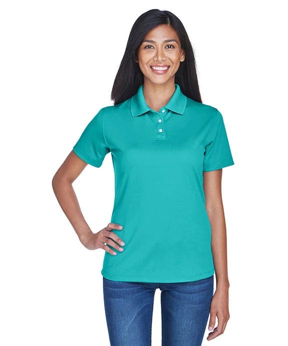 8445L - UltraClub Ladies Cool & Dry Stain-Release Performance Polo Shirt | Jade