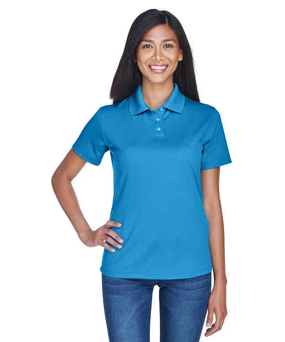 8445L - UltraClub Ladies Cool & Dry Stain-Release Performance Polo Shirt | Pacific Blue