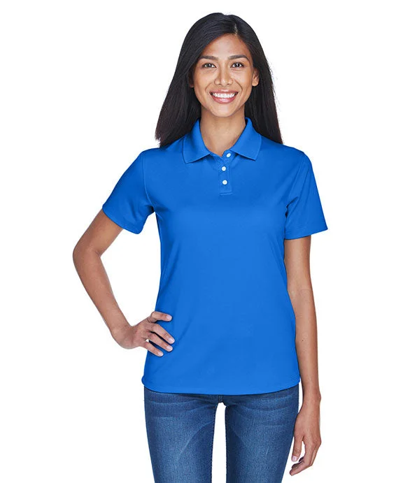 8445L - UltraClub Ladies Cool & Dry Stain-Release Performance Polo Shirt | Royal