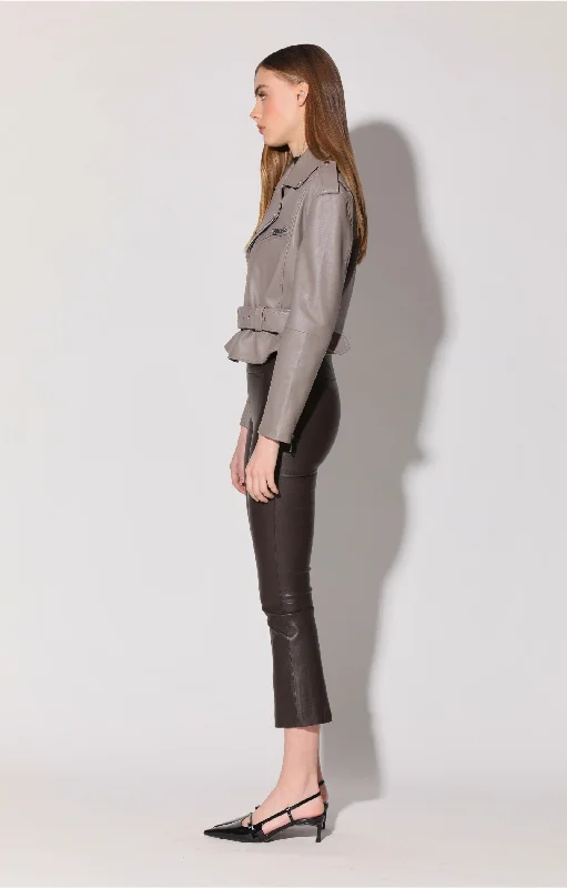 Jordy Jacket, Smoke - Leather