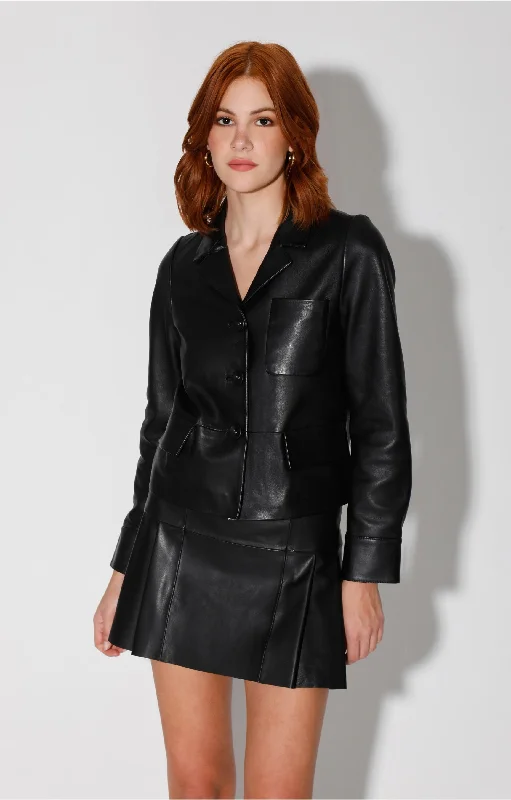 Karter Jacket, Black - Leather