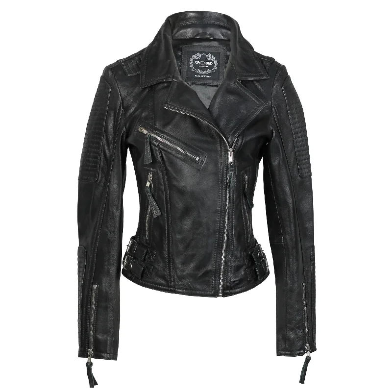 LADIES JACKET RETRO ZIPPED STYLE