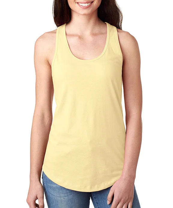 N1533 - Next Level Ladies Ideal Racerback Tank Top | Banana Cream