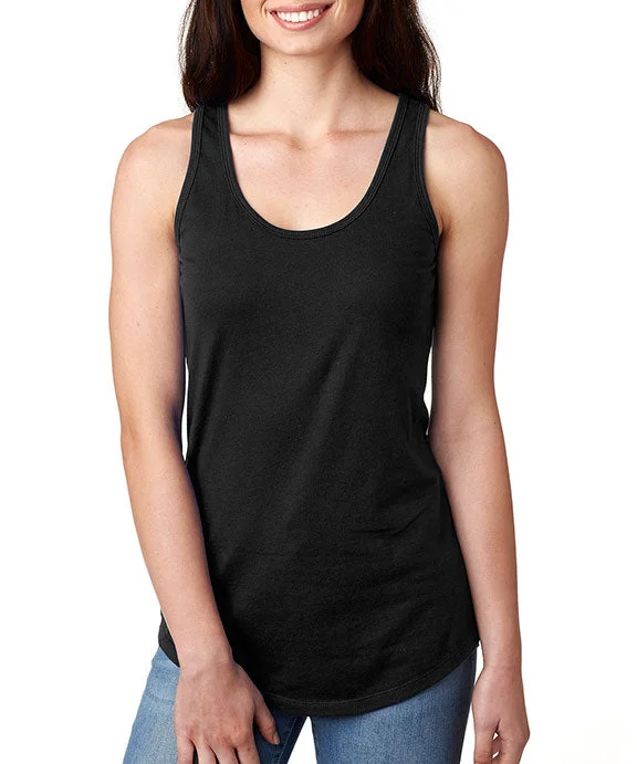 N1533 - Next Level Ladies Ideal Racerback Tank Top | Black