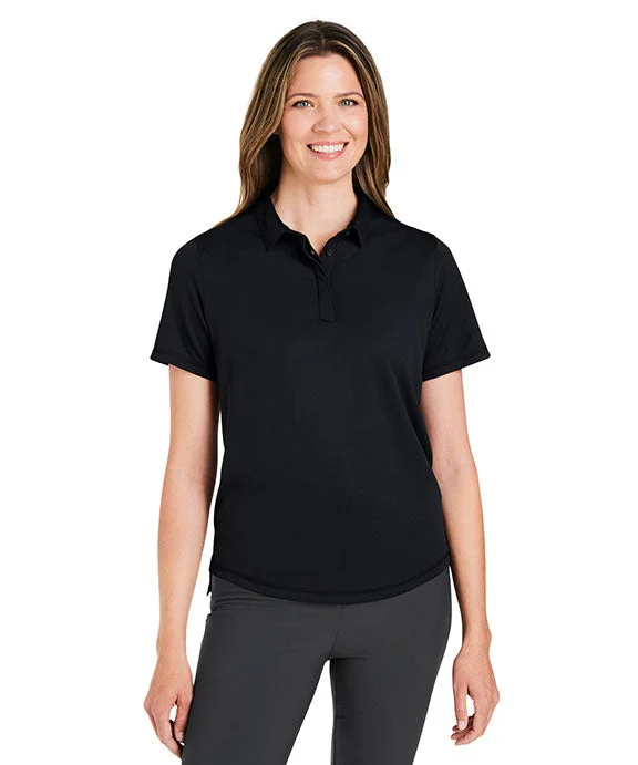 NE110W - North End Ladies Revive Coolcore® Polo Shirt | Black