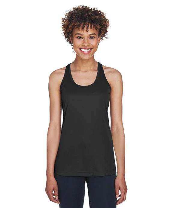 TT11WRC - Team 365 Ladies Zone Performance Racerback Tank Top | Black