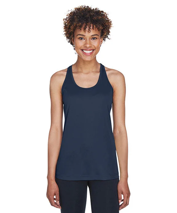 TT11WRC - Team 365 Ladies Zone Performance Racerback Tank Top | Sport Dark Navy