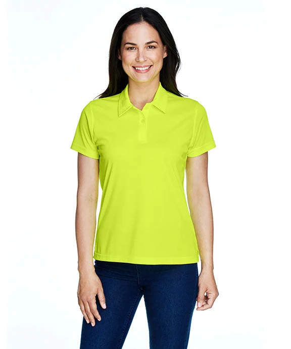 TT21W - Team 365 Ladies Command Snag Protection Polo Shirt | Safety Yellow