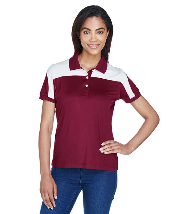 TT22W - Team 365 Ladies Victor Performance Polo Shirt | Sport Maroon