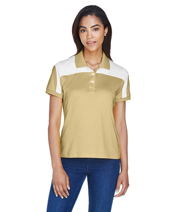 TT22W - Team 365 Ladies Victor Performance Polo Shirt | Sport Vegas Gold