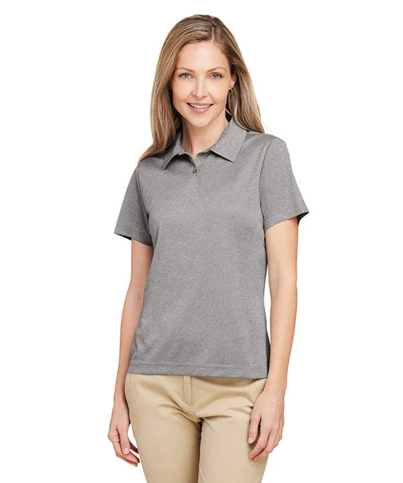 TT51HW - Team 365 Ladies Zone Sonic Heather Performance Polo Shirt | Athletic Heather