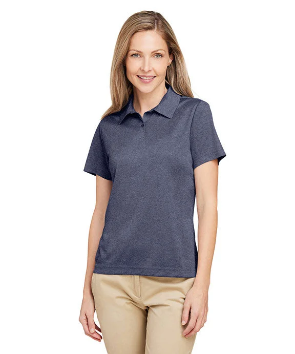 TT51HW - Team 365 Ladies Zone Sonic Heather Performance Polo Shirt | Sport Dark Navy Heather