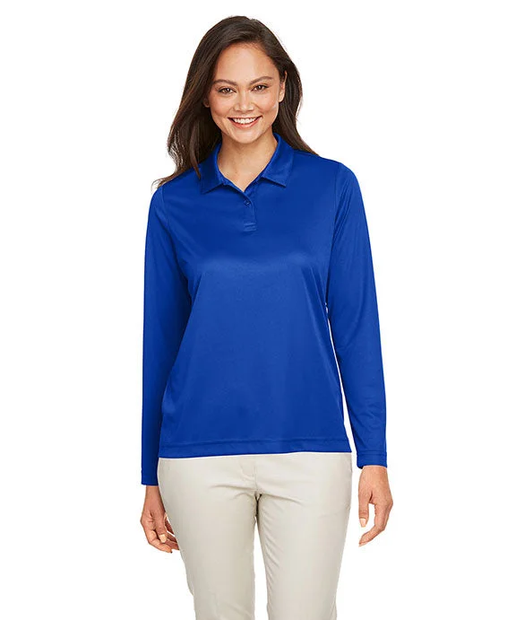 TT51LW - Team 365 Ladies Zone Performance Long Sleeve Polo Shirt | Sport Royal