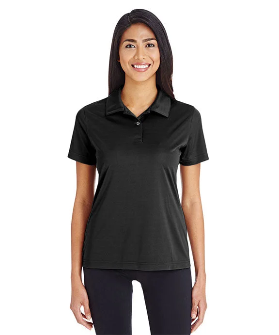 TT51W - Team 365 Ladies Zone Performance Polo Shirt | Black