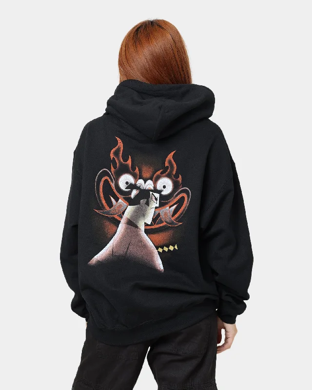 American Thrift X Samurai Jack Samurai Jack Hoodie Black