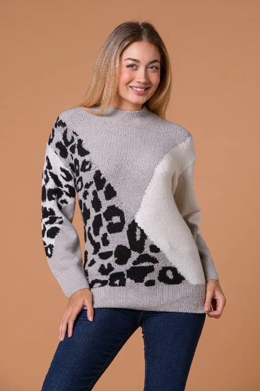 ? Animal Colour Block Sweater (15% off)