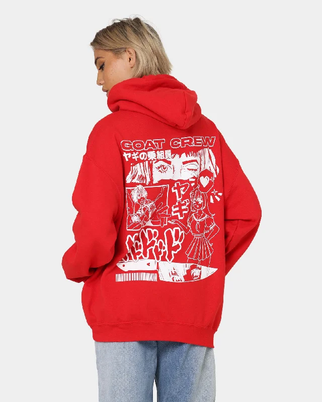 Goat Crew Niseko Hoodie Red