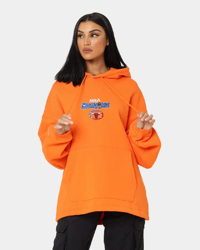 Mitchell & Ness Chicago Bulls Anniversary Hoodie Orange