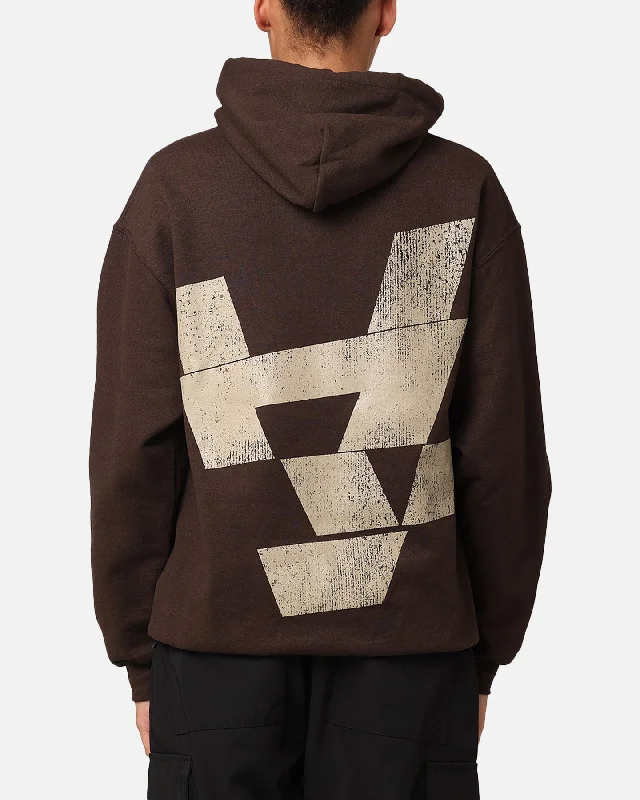 The Anti Order Smash Repair Hoodie Chocolate Brown