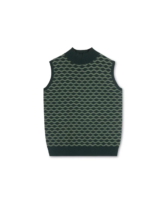 Two Tone Knit Tank