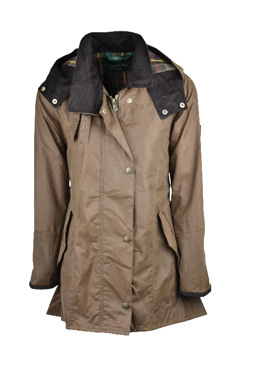 W02 - Women's Olivia Waxed Jacket - SAND