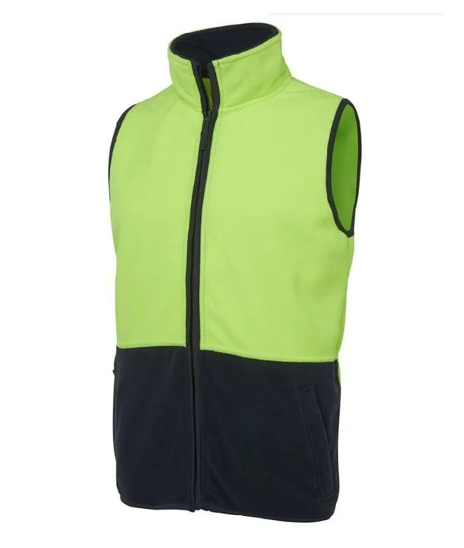 Hi Vis Polar Fleece Vest