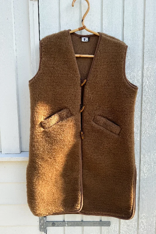 Sloane Wool Vest Long - Women