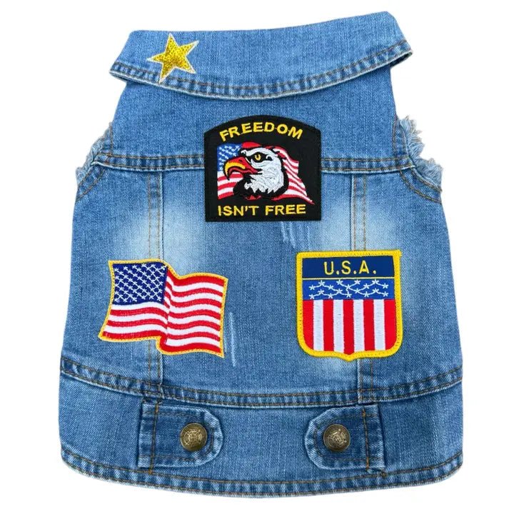 All American Denim Vest