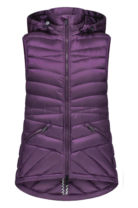 Moke Mary Claire Vests - Midnight Plum