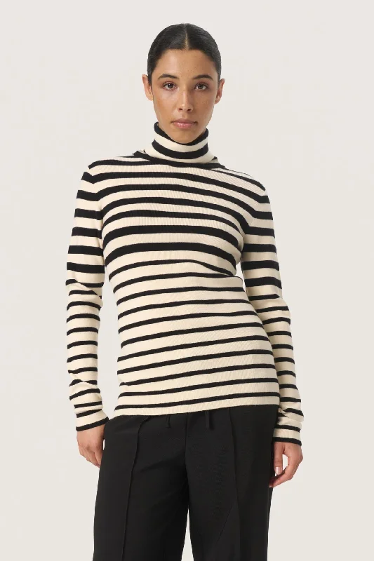 Spina Striped Rollneck